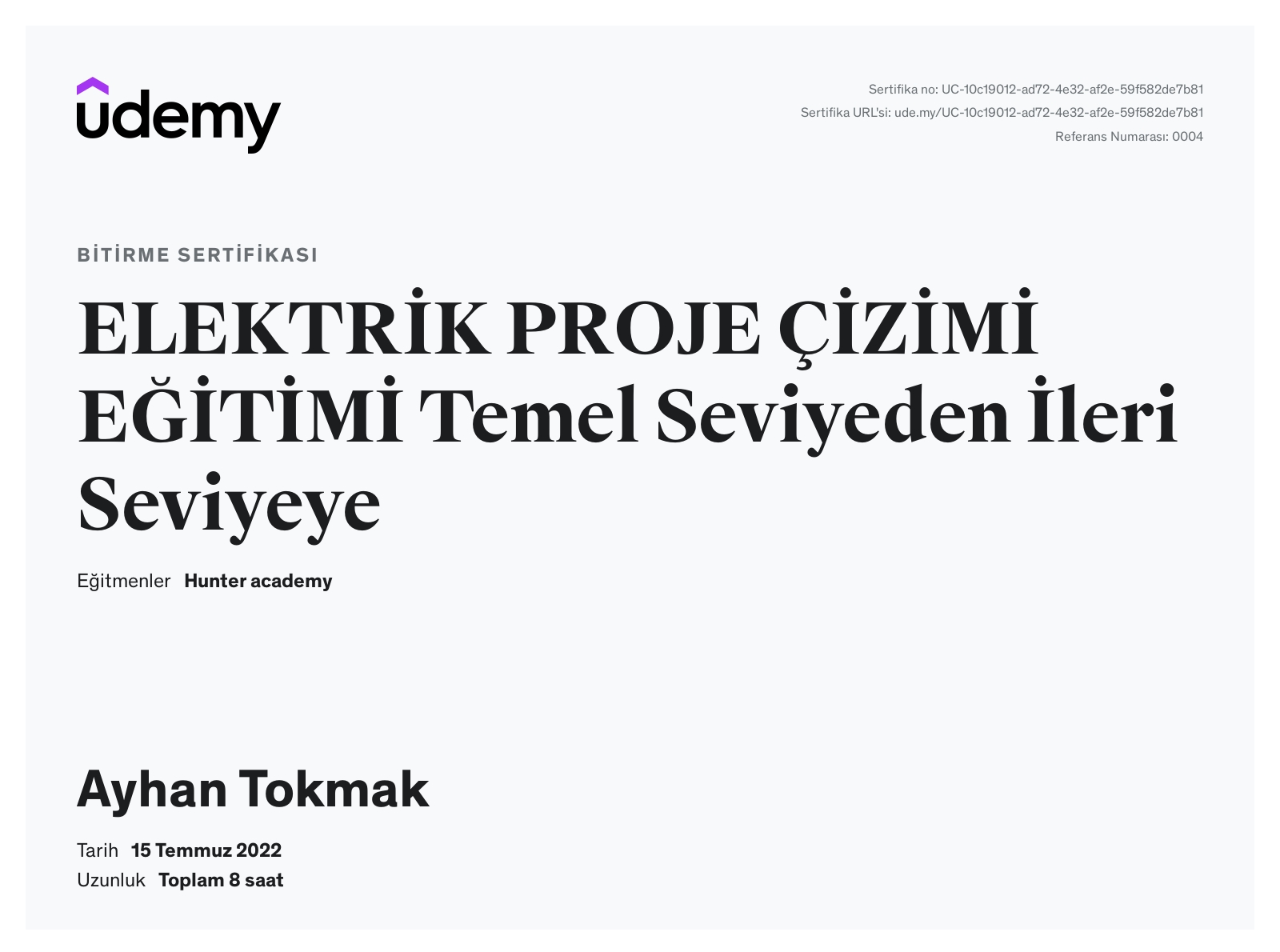 Electrical Project Drawing: Basic to Advanced certificate